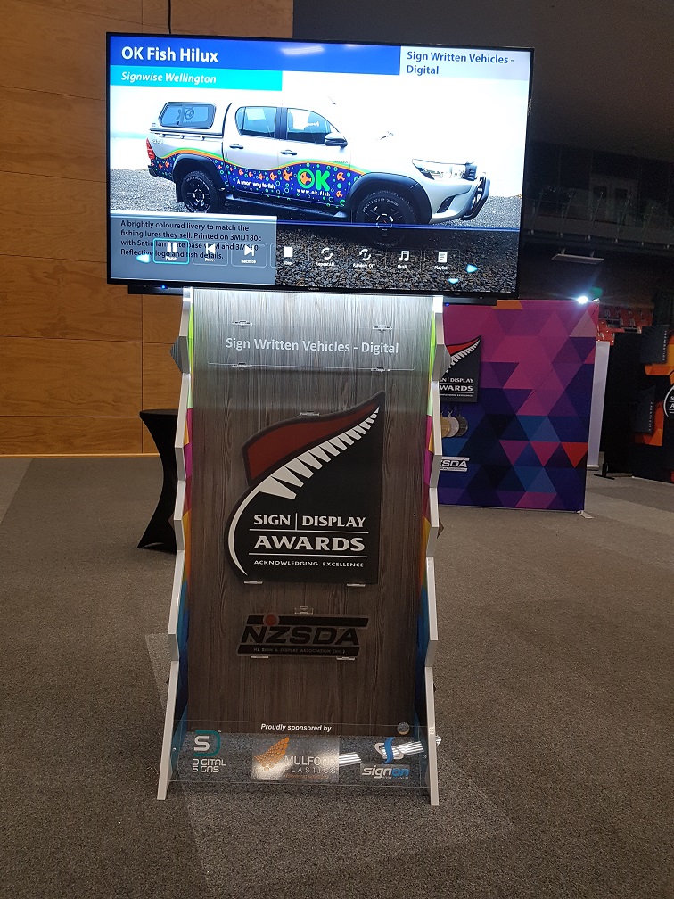 Digital Displays of Entries into the NZSDA Awards Digital Displays of Entries into the NZSDA Awards